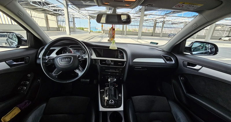 Audi A4 cena 49900 przebieg: 259314, rok produkcji 2015 z Barczewo małe 379